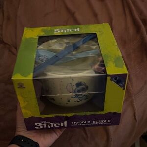 Disney Stitch Noodle Bundle with Blue and Yellow Accents
